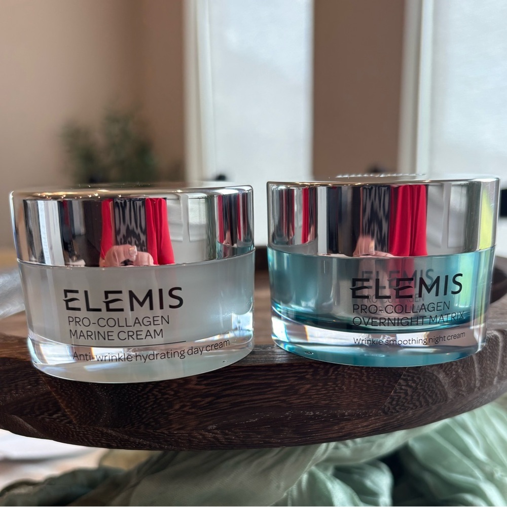 Elemis Pro Collagen Marine Cream Set Day Night Duo Anti Aging NEW